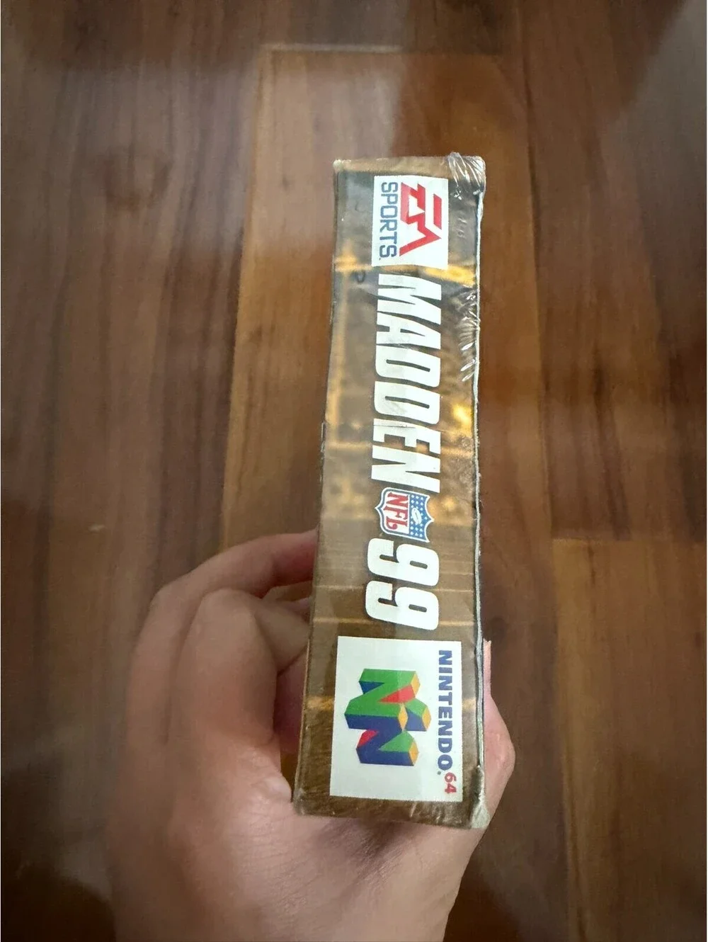 Madden NFL 99 (Nintendo 64, 1998) CIB Rip in Factory Plastic